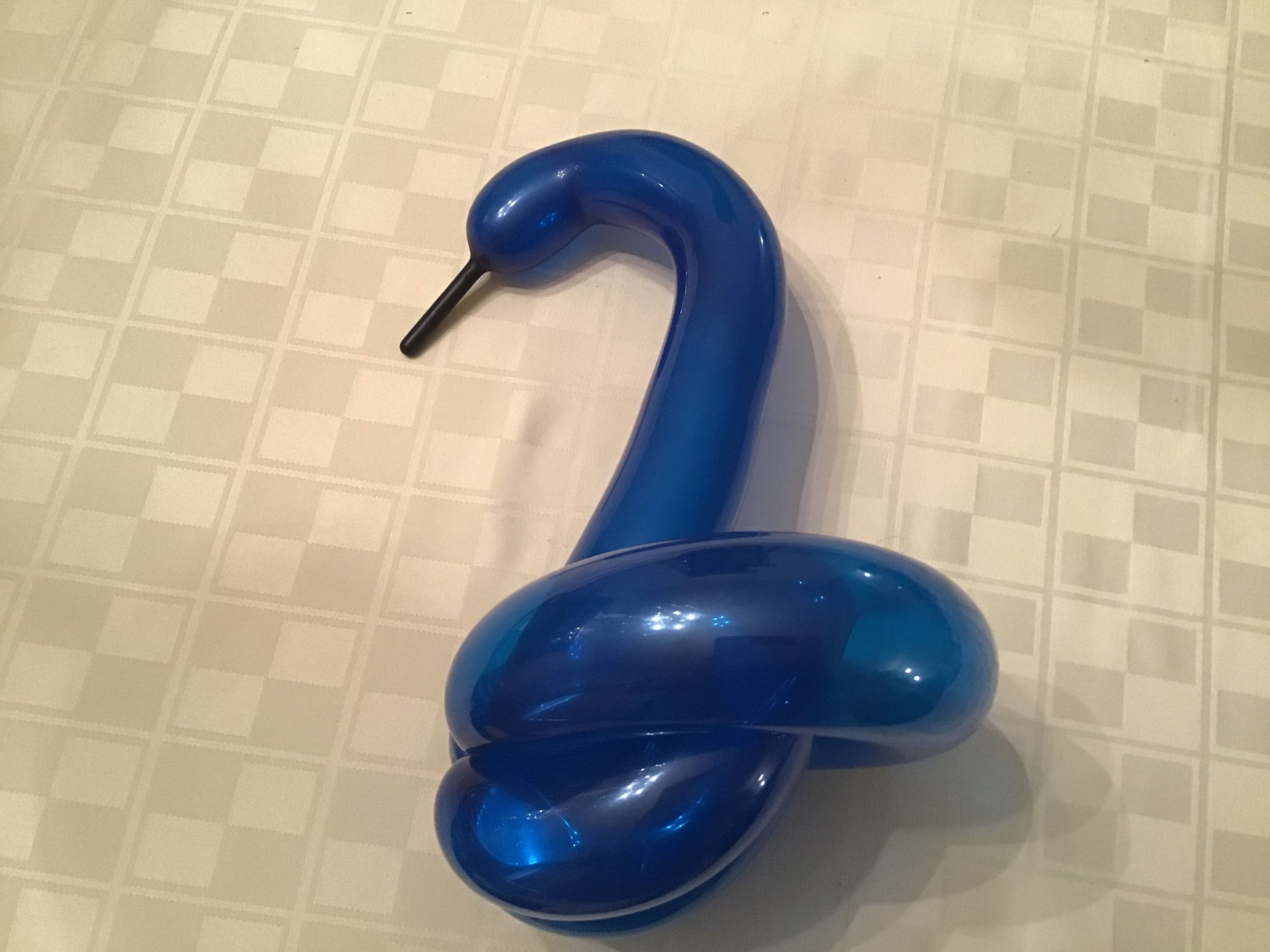 balloon animal swan advanced