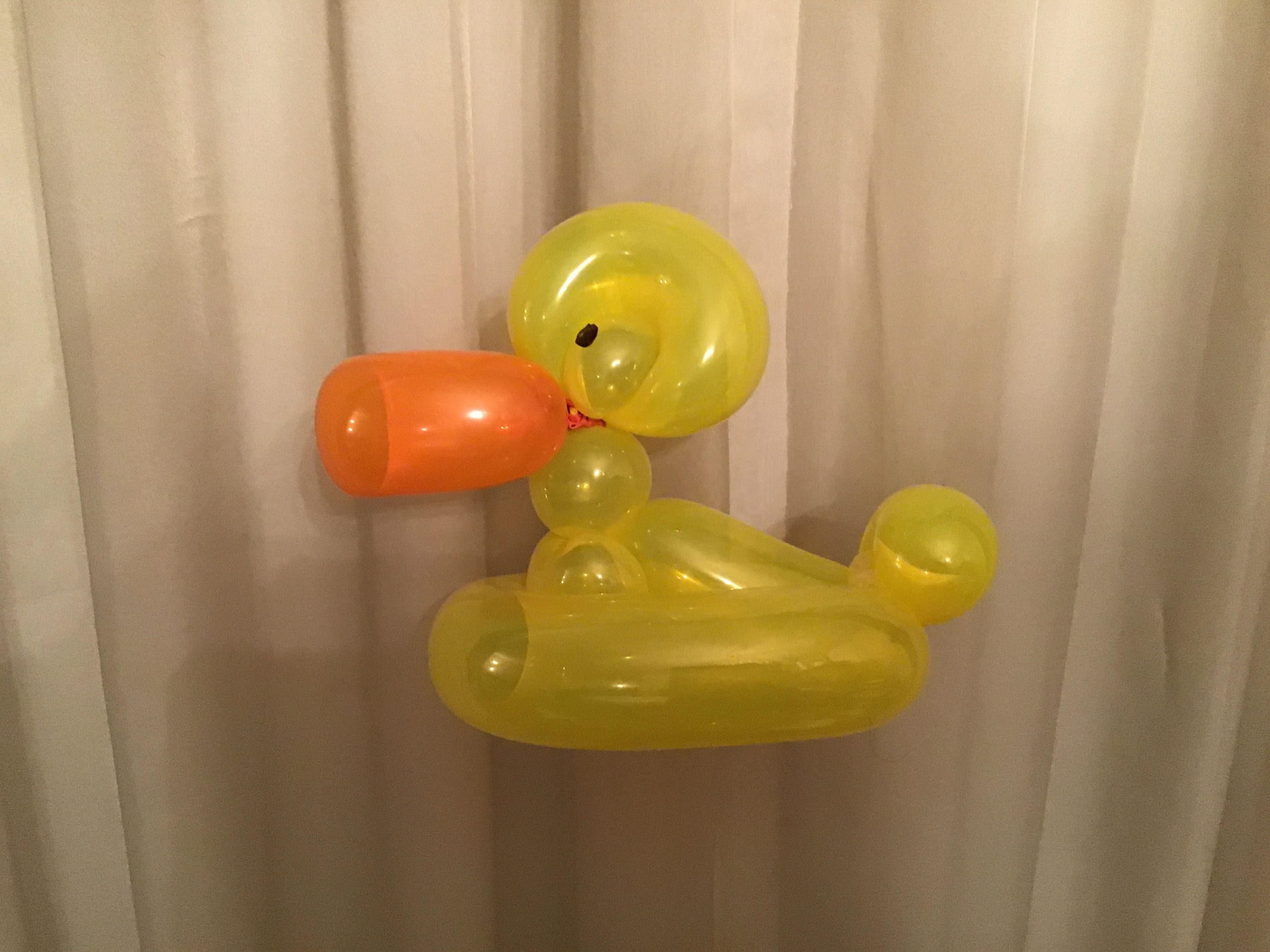 balloon animal duck