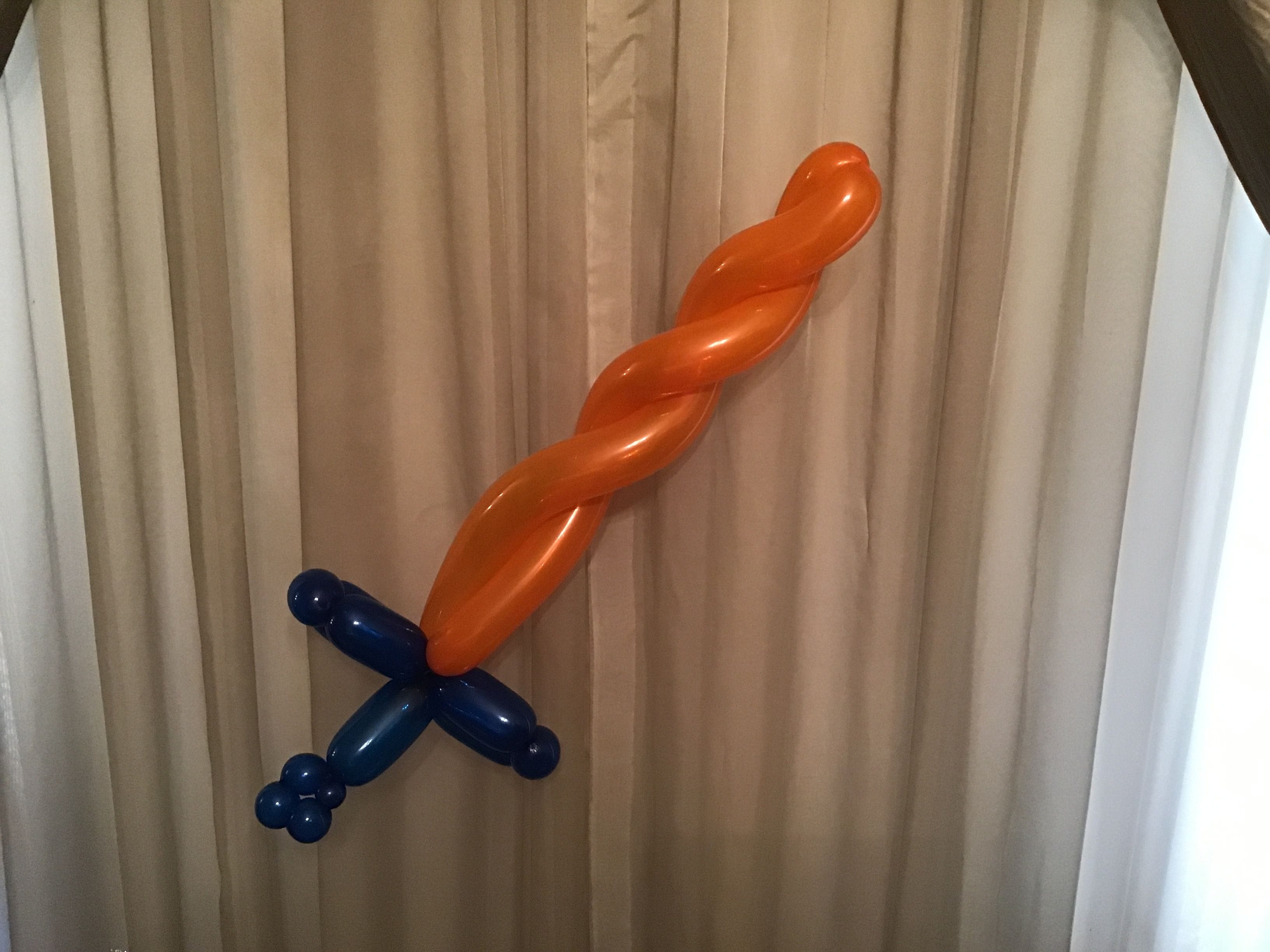 balloon animal sword advanced