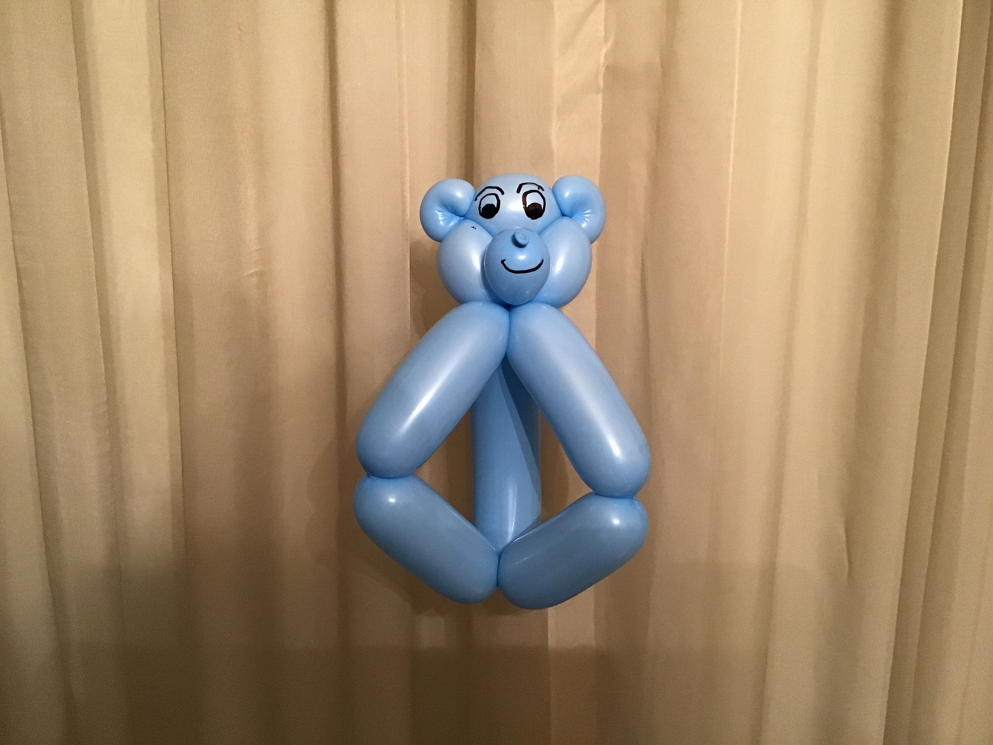 balloon animal teddy bear