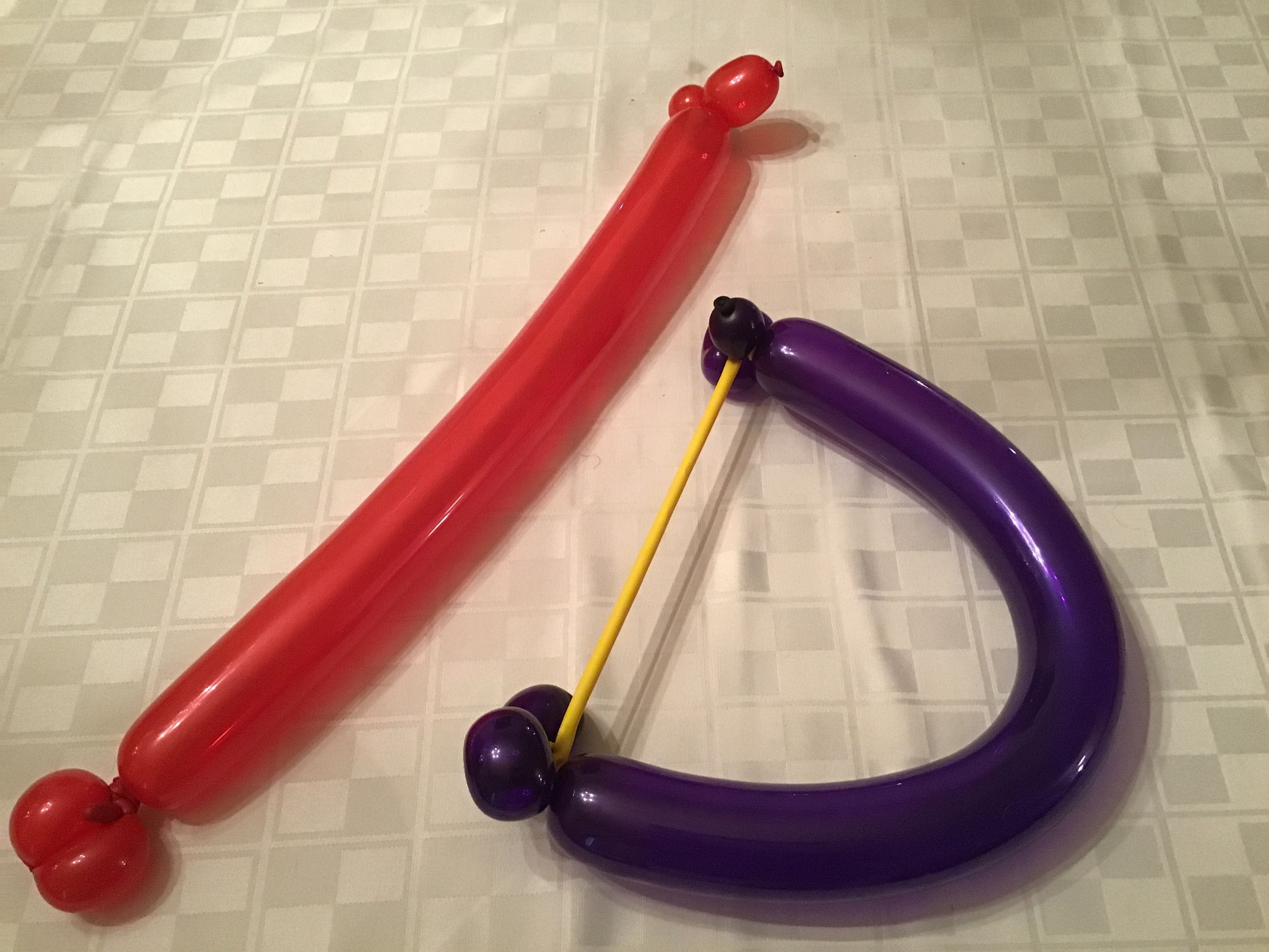 balloon animal bow and arrow