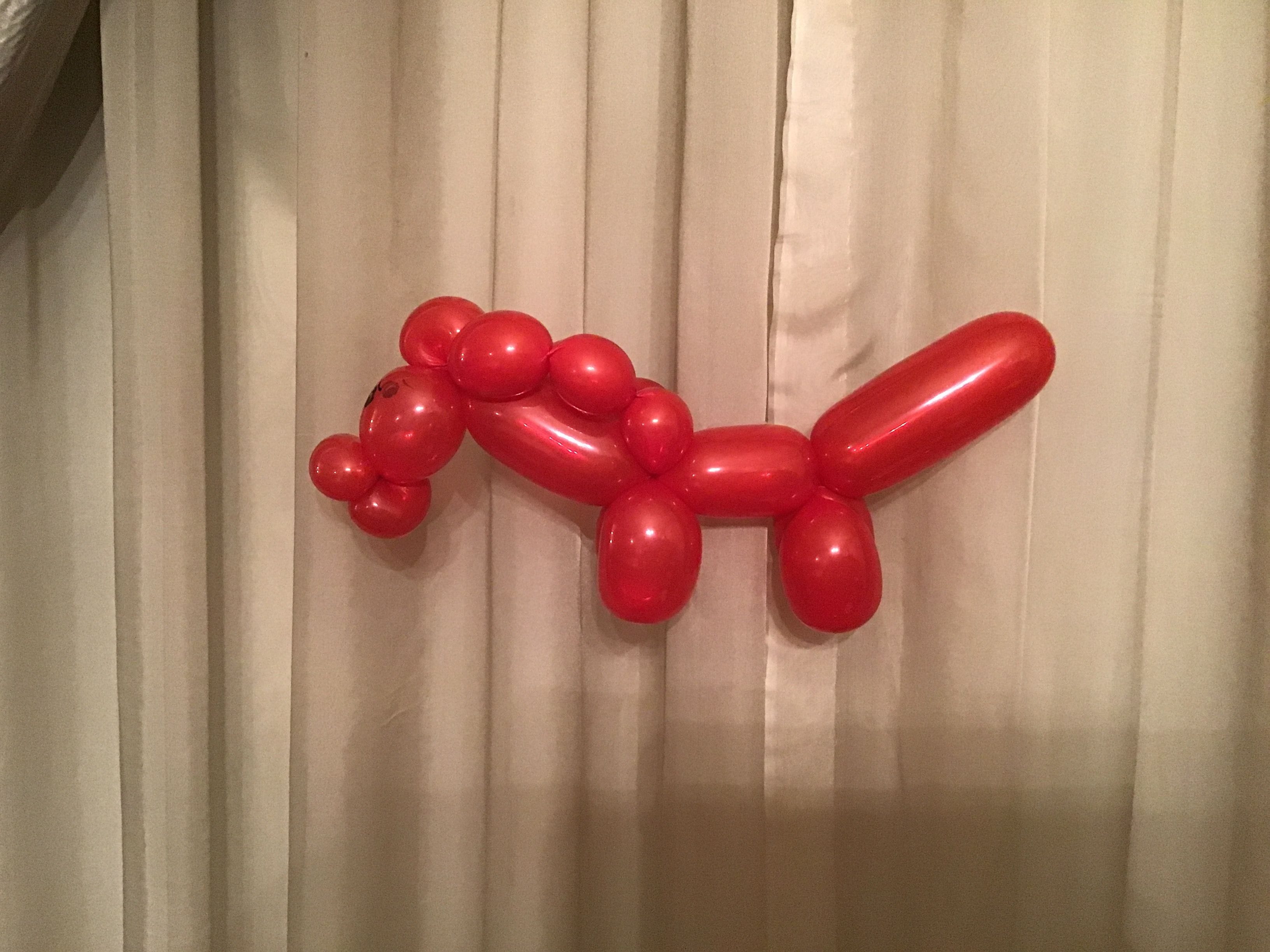 balloon animal horse