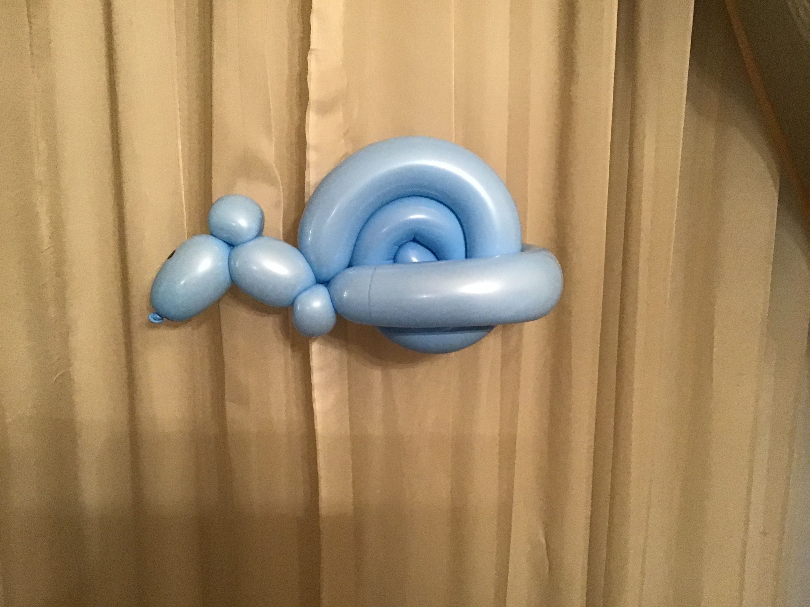 balloon animal snail advanced